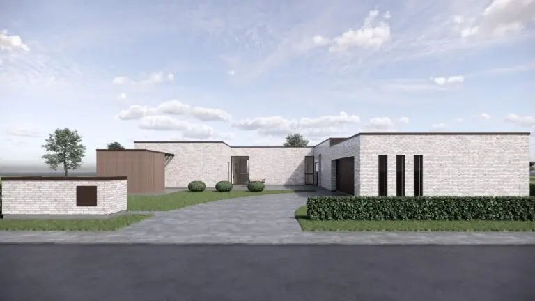1016 3d illustration af huset