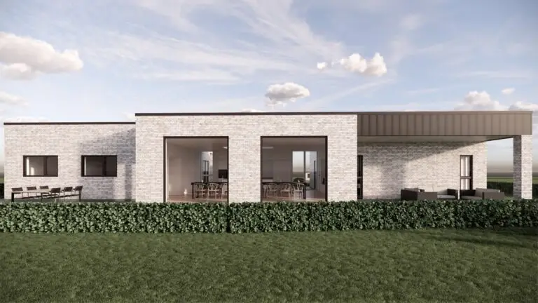 1016 3d illustration af huset