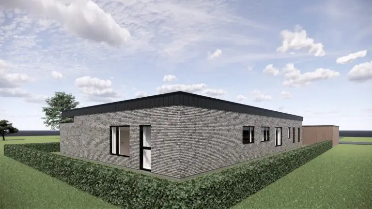 1021 - 3d Illustration af hus