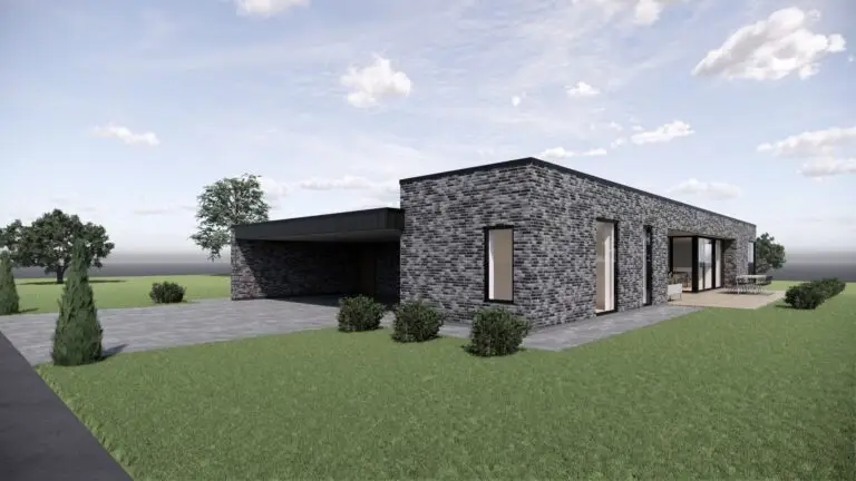 1022 - 3d Illustration af hus